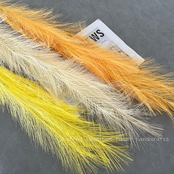 Simulation Reed Fake Pupe Reed Fireworks Decoration Wedding Background Flower Arrangement Scene Arrangement Fandi Fantasy Feather Pupe Reed Grass