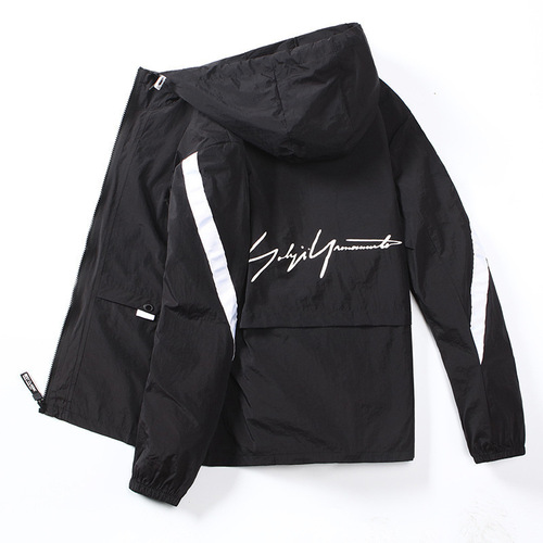 Men's Summer Sunscreen Coat Skin Coat Spring and Summer Sunscreen Coat Men's Sunscreen Clothing Drop Shipping 