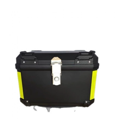 Motorcycle Trunk, Large Capacity Motorcycle trunk - 36l-jet-black-alloy-lock-base-lining-standard-installation-kit-recommended