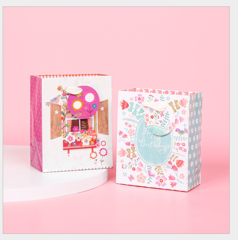 源头厂家供应加厚白色牛皮礼品袋服装包装袋购物黄色牛皮纸手提袋