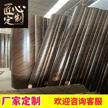 鑫美木质圆柱模板厂家检查井方柱子圆形弧形异形定型方柱扣多层板