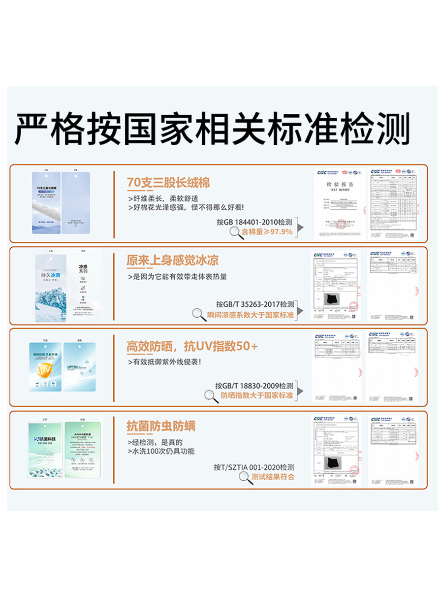 70 tres-Strand anti-mosquito anti-ácaro antibacteriano protección solar protección UV publicidad camisa cultura camisa ropa de trabajo algodón camiseta personalización