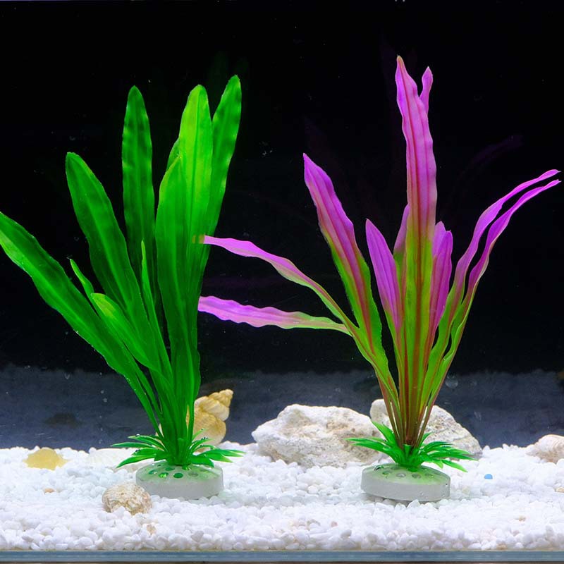 Flores, plantas, peceras, paisajismo, suministros de flores falsas, simulación, plantas acuáticas al por mayor, venta directa de fábrica, simulación de venta caliente, plantación de plástico de hierba de nueve coronas