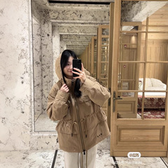 蒙家25ss M家新款Nimba系列连帽户外羽绒服女款夹克外套