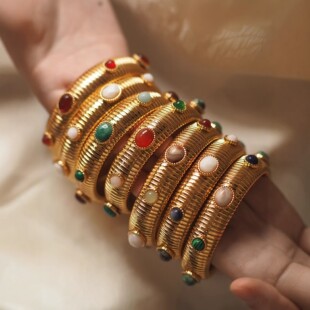 GASBIJOUX���C�͹�vintage���ɏ���Ů�p�ݯB���G��ʯ������