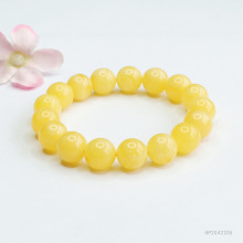 眷钰 天然满蜜蜜蜡白花蜜手串琥珀波罗的海工厂直播代发S2042205