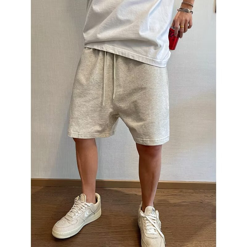 American Retro High Street Summer New Sports Shorts Men's Trendy Brand Fashionable Loose Basketball Five-point Casual Pants
