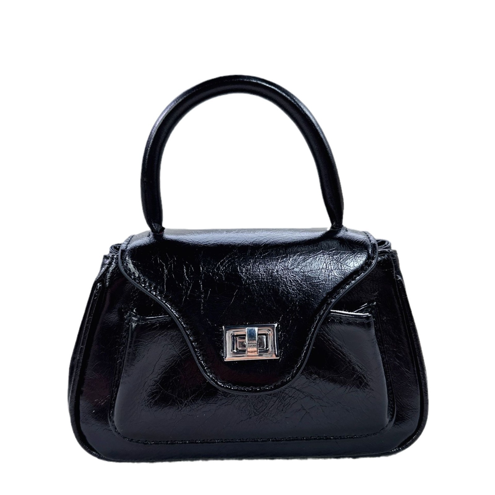 2024 Nieuwe Koreaanse niche-ontwerp hoofdlaag oliewas koeienhuid draagbare crossbody tas, schouder crossbody, eenvoudig en casual_voghion.com