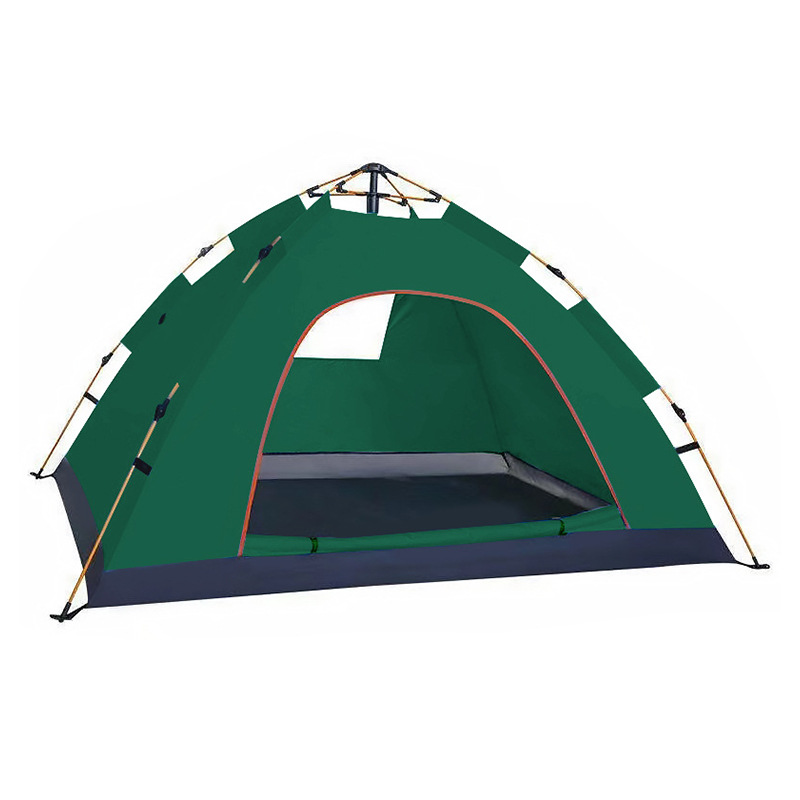 Siglo glaciar acampar al aire libre plegable tienda automática 3-4 personas playa simple rápido abierto doble impermeable camping