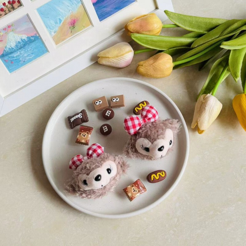 Croc Shoe Accessories DIY Shoe Flower Alloy Rhinestone Detachable Cartoon Chain Ins Xiaohongshu Hot Accessories Set