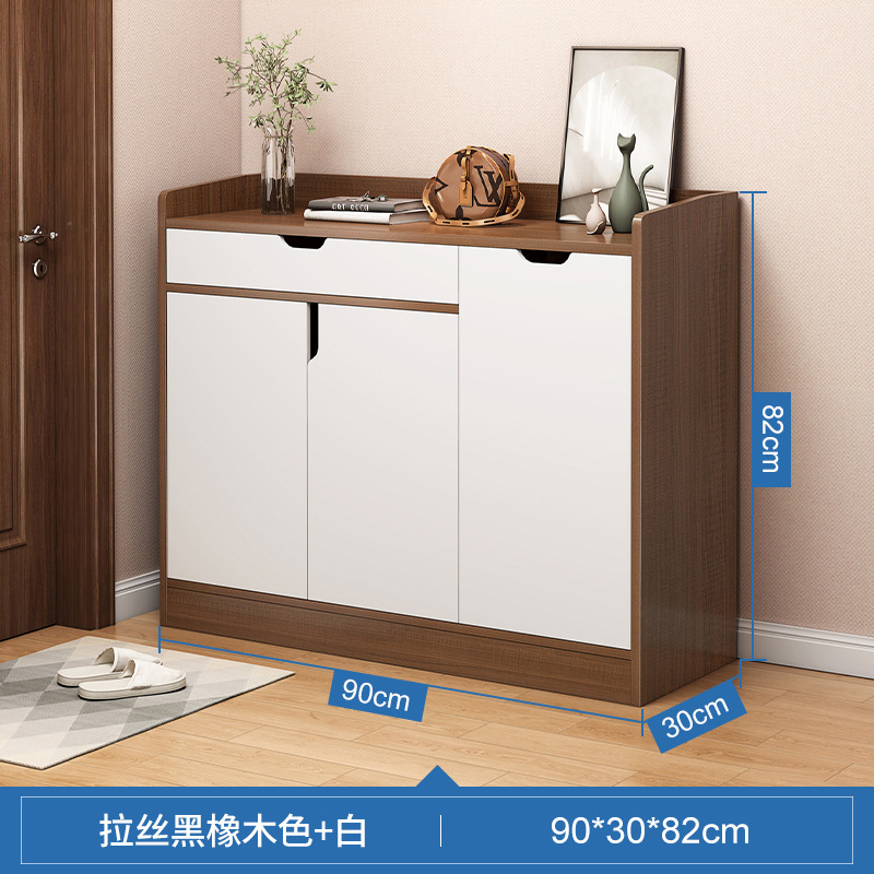 90X30CM 브러시드 블랙 오크 컬러 [가드레일 스타일]