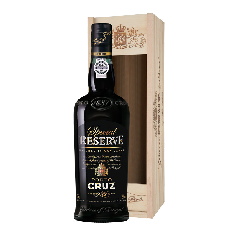 葡萄牙科鲁斯珍藏茶色波特酒加强酒CRUZ RESERVE TAWNY PORTO|ms