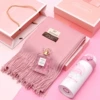 Scarf, glass, perfume, банка для хранения