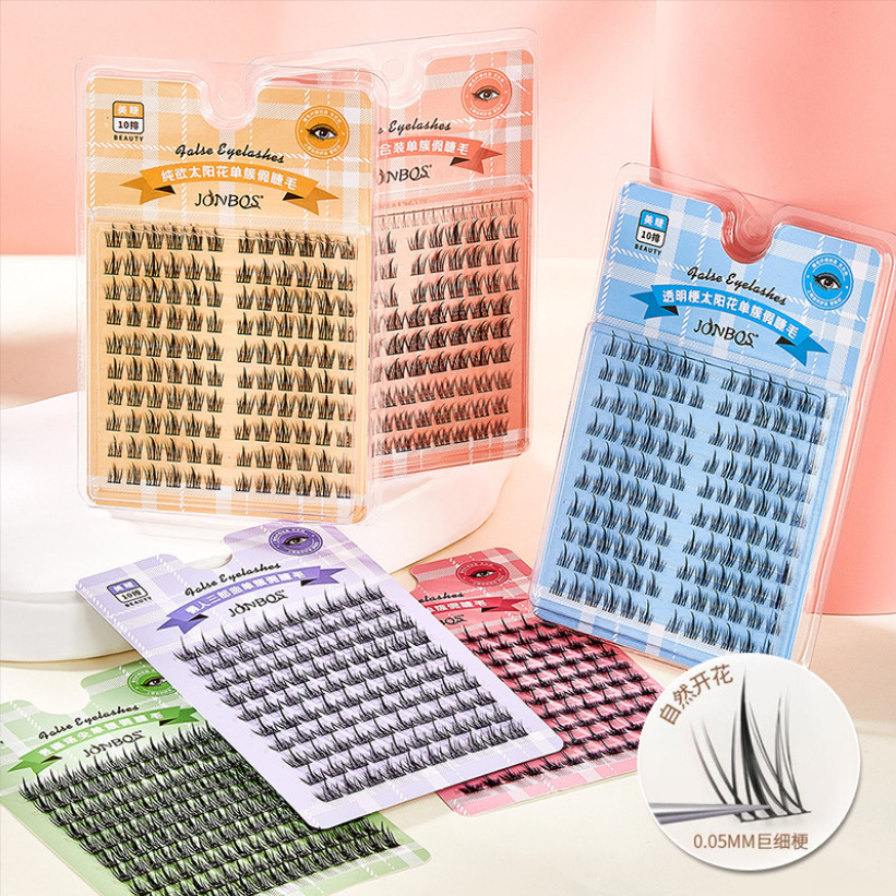 娇泊丝 Вместительные и большые накладные ресницы на солнечной энергии