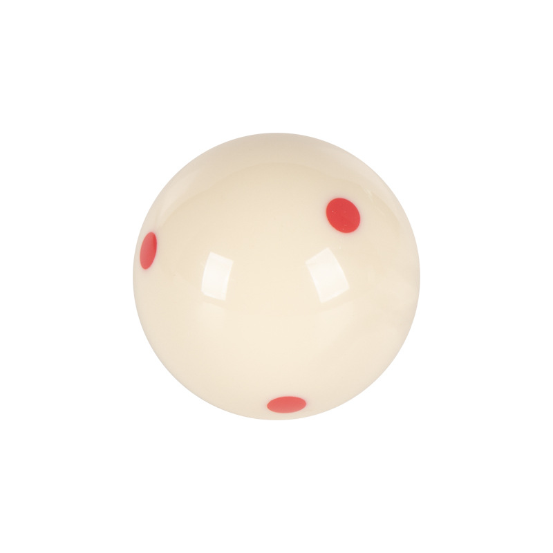 Fuente de fábrica directa 3A seis puntos rojos bola femenina china negro ocho mesa estándar de cristal americano billar de bola blanca