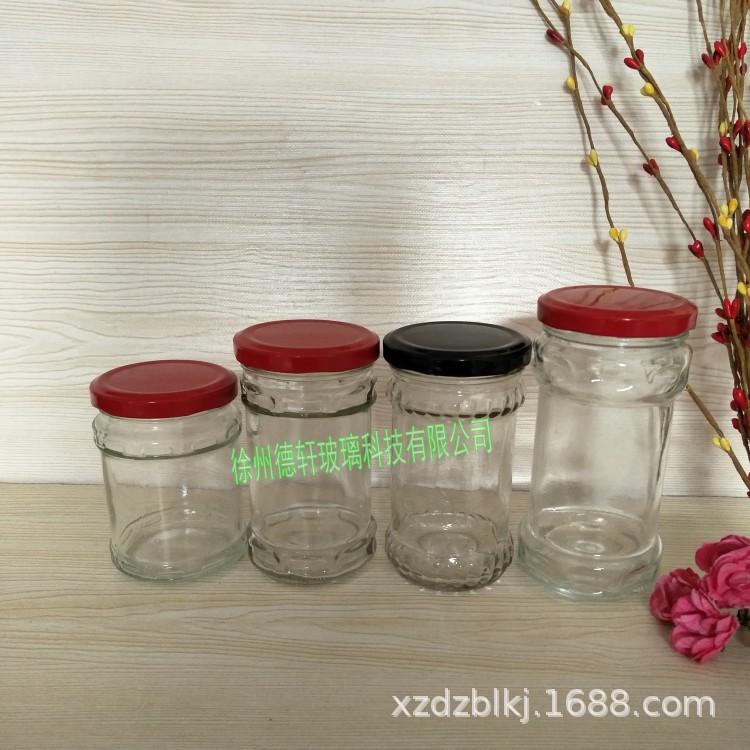 现货批发220ml280ml老干妈酱菜瓶密封盖辣椒酱瓶牛肉酱瓶 果酱瓶