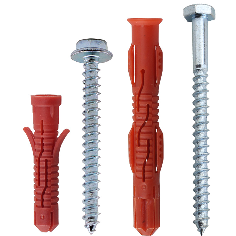 5ZV7批发电视挂架膨胀螺丝 加气砖空心墙液晶电视机支架塑料膨胀