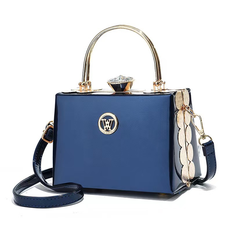 Bolsos de Mujer Taizhou, Brillantes, Tipo Piel, Elegantes, Multifuncionales, Bandolera de Noche, Bolso de Mano Portátil, Bolso de Hombro
