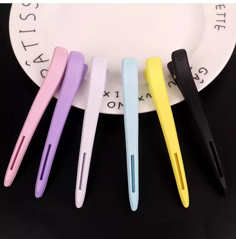 Professional Duckbill Hairdressing Clips For Styling And Dyeing_voghion.com