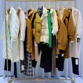 外贸女装尾款货羽绒服尾货高端品牌折扣女装批发尾货一手货源走份