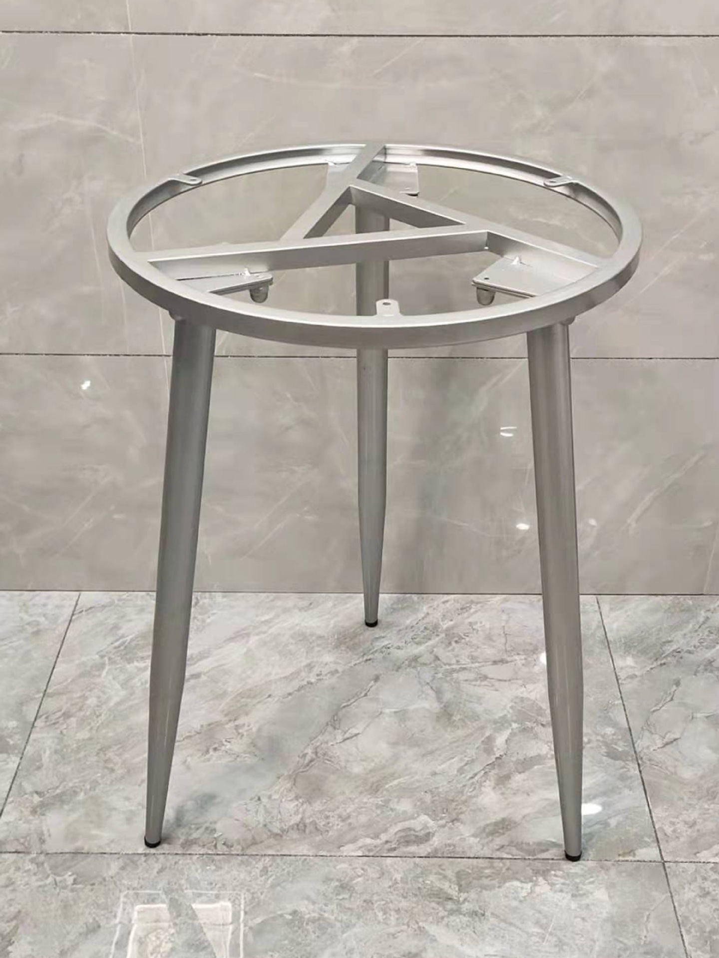 6 번 실버 직경 40 높이 60cm 단일 선반