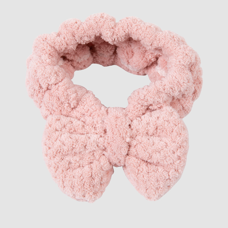 Cara de lavado de pelo banda piña Plaid arco cara lavado deportes maquillaje pelo banda femenina estilo japonés dulce al por mayor tocado