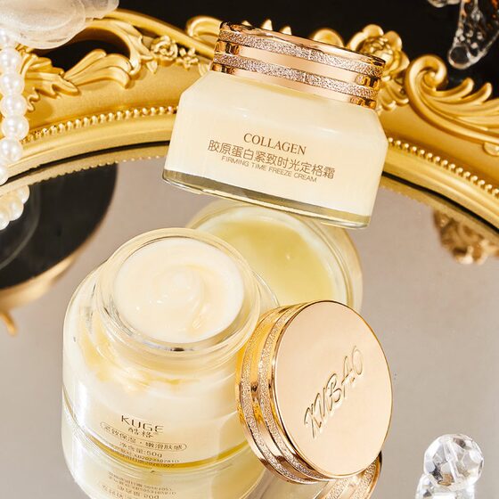 Popular cool grid collagen firming time fixed grid cream anti-wrinkle hydrating moisturizing cream wholesale moisturizing genuine goods Women