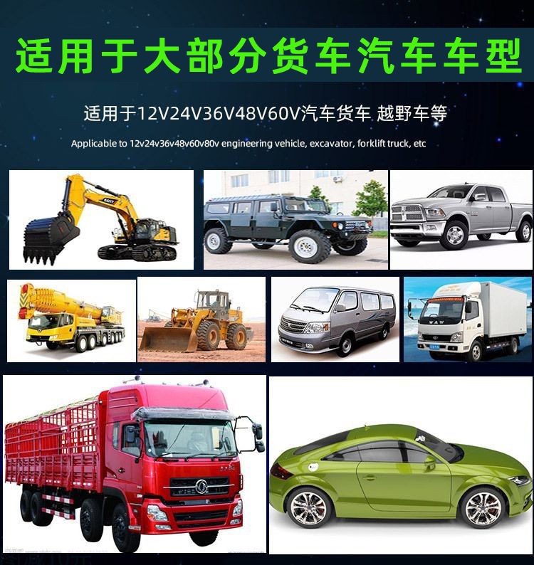 Car Led Strip Work Light, Roof Spotlight Set with Floodlight, Suitable for Off-Road Vehicles and Truck Headlight Modification