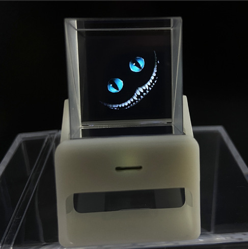 1.33inch Transparent Small Tv Portable Display Temperature Humidity Decorative Desktop Esp32-S3 Pickup Screen