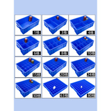 塑料分格收纳零件盒分类五金工具螺丝周转箱整理归类盒桌面长方形