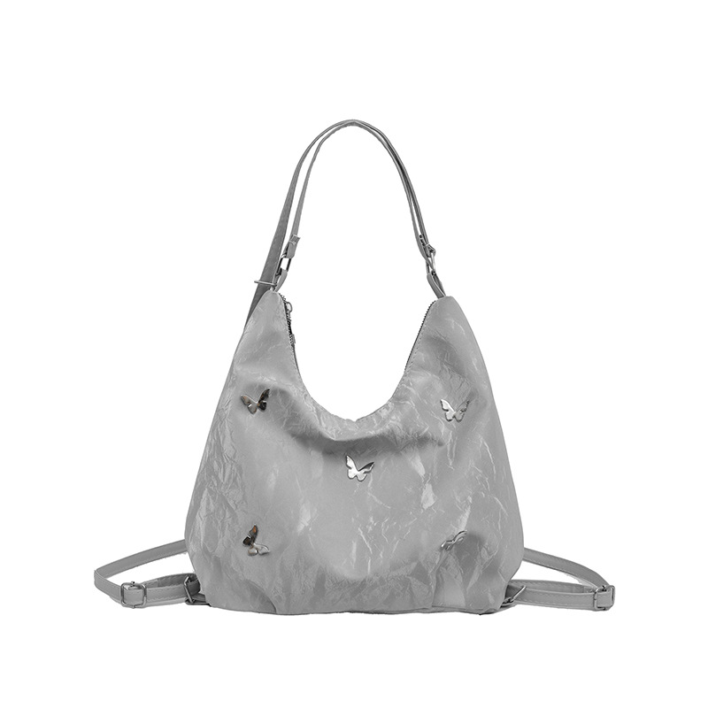 Butterfly gran capacidad de alta belleza suave bolso de hombro de verano 2024 nuevo estilo de moda de hombro mochila