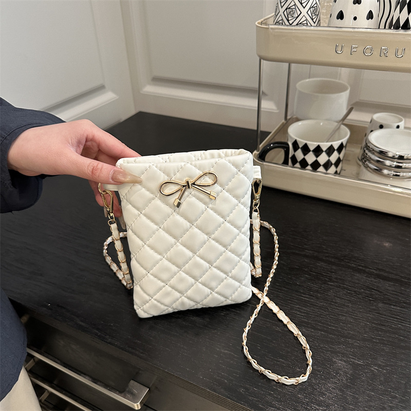 Bolso de arco dulce para mujeres 2025 nueva moda brazaletes cadena bolso de hombro bolsas al por mayor de comercio exterior