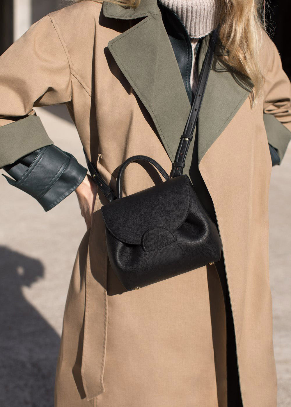 Klassieke dames schoudertas crossbody tas modieus veelzijdig_voghion.com