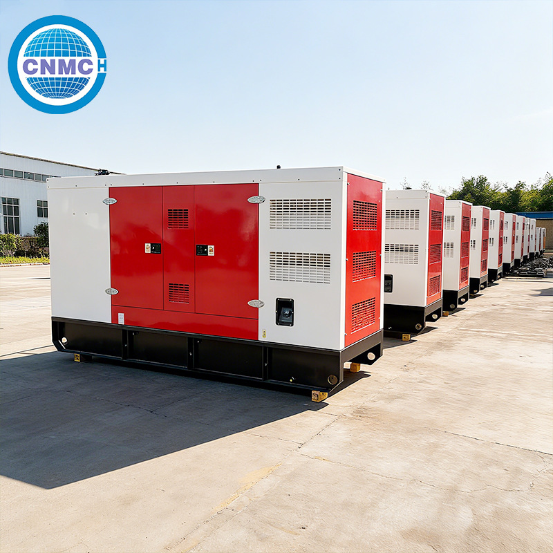 Generador diesel de 90kw trifásico 380v fuente de alimentación de emergencia de bajo ruido generador de cobre de potencia completa