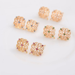 14K�~������ʯ�ٽz�Ͷ������diy���Ʒ������ƶ�ᔎ����h����