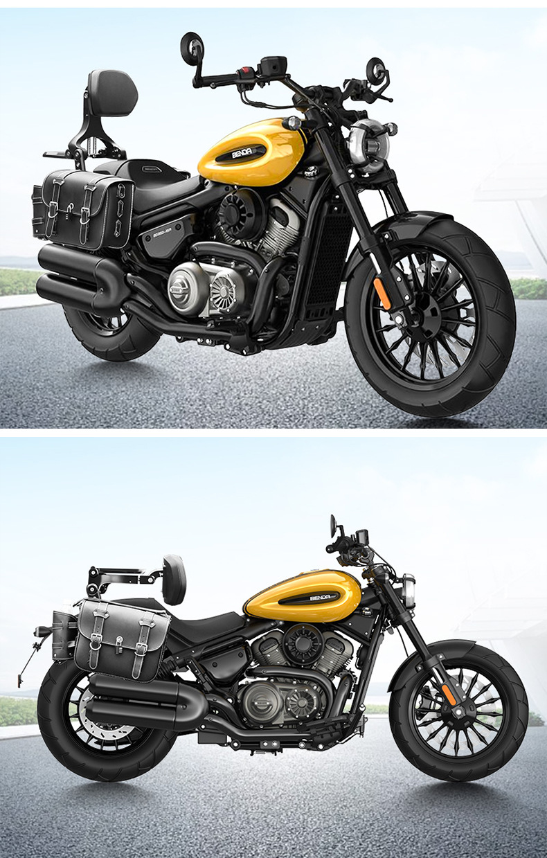 Suitable for Benda Gingila 350 folding backrest driver backrest passenger backrest telescopic motorcycle modification