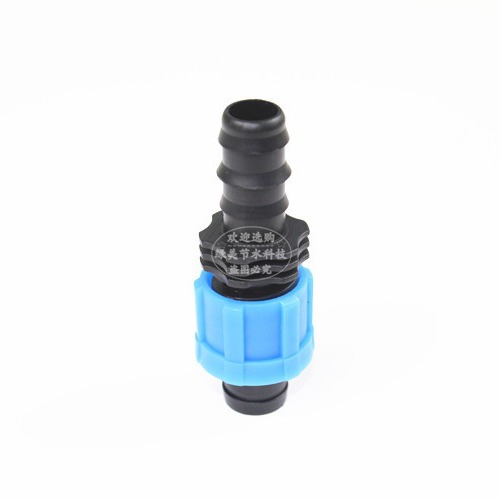 Φ 16mm correa de riego por goteo para girar 16 PE tubo de bloqueo a través de inserción interna tipo parche accesorios de correa de riego por goteo al por mayor image 5