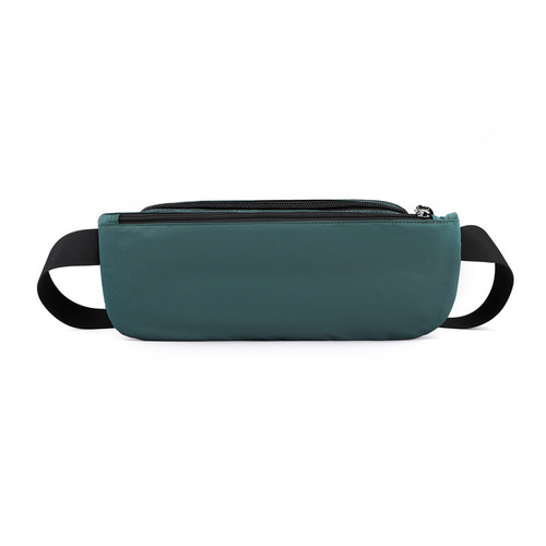 Cross-border new sports waist bag, fashionable men's chest bag, crossbody bag, outdoor running mobile phone bag, fitness equipment bag