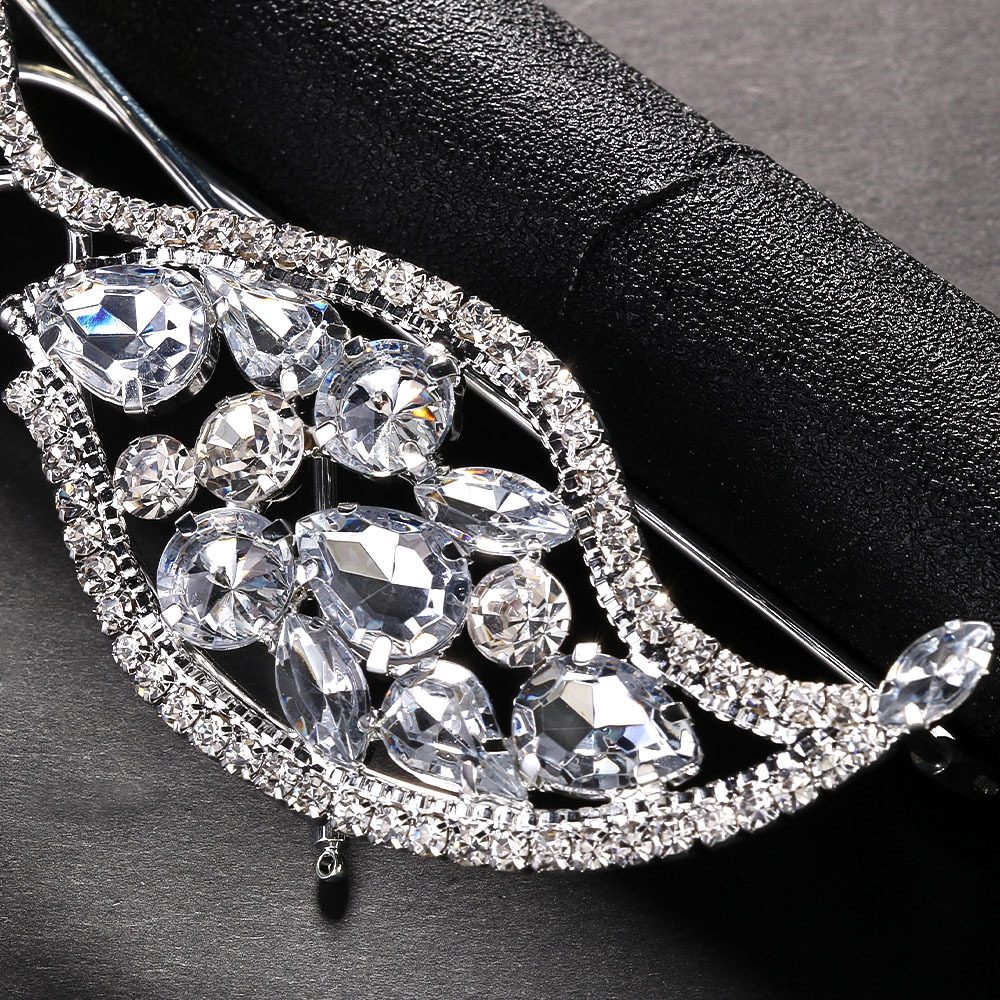 2024 nuevo metal exagerado gafas marco personalidad hip hop rhinestone gafas marco moda accesorios ojo marco