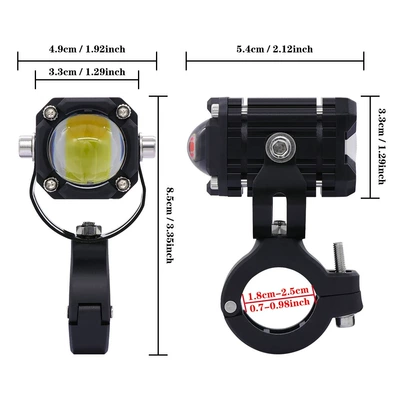 Spotlight External — Universal Motorcycle headlights, headlights