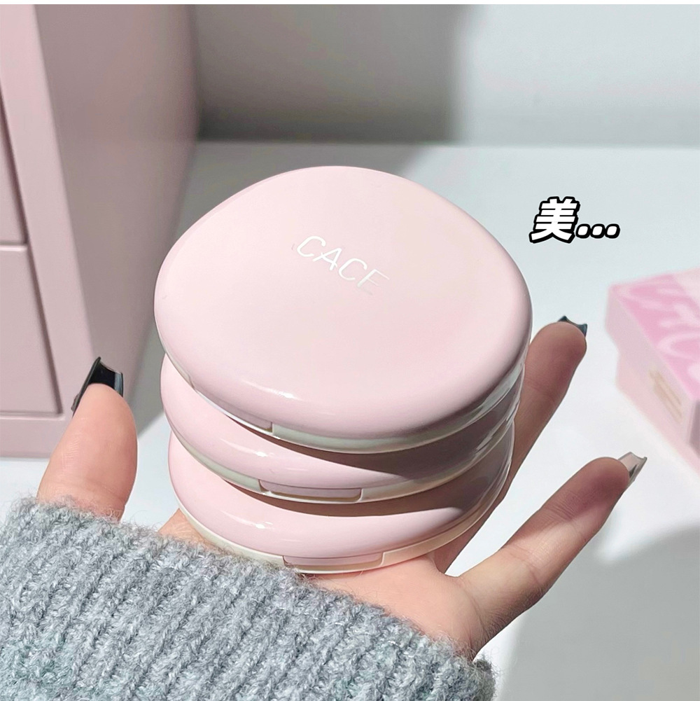CACE's new two-color multi-purpose powder compact setting blush multi-purpose powder compact brightening affordable facial makeup wholesale undefined