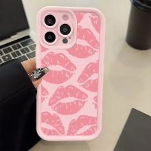 ��ɫ�ڼtӡ�羳����ɰ�A�����۷ۼtɫ�����m��iPhone15/16/17�֙C