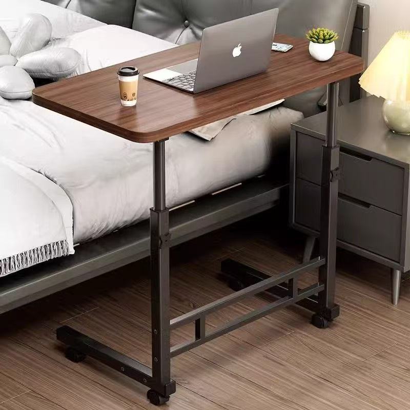 Mesa de cama simple elevación mesa de computadora móvil estante de almacenamiento perezoso mesa de estudio universitario mesa de estudio en casa image 11