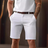 menshortpants24夏季新款休闲裤子男士欧美风修身男式纯棉短裤，男装休闲裤，星座1217-1