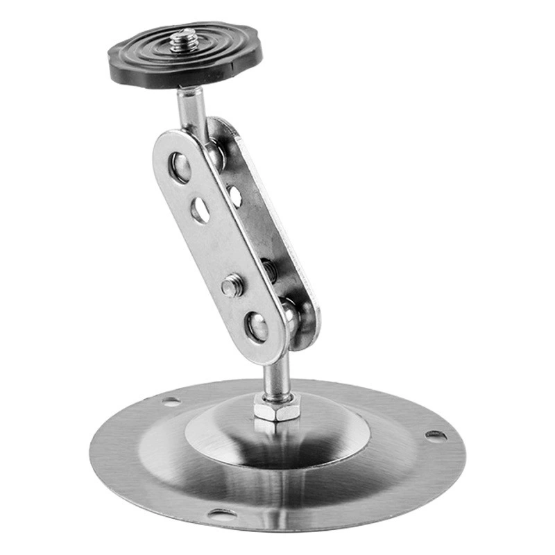 302 внутренний и наружный Универсальный кронштейн для мониторинга из нержавеющей стали креативный черный настенный кронштейн для камеры железа оптом