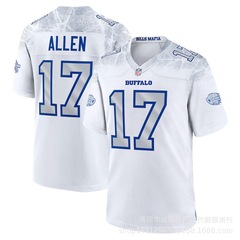 跨境亚马逊2025新赛季新款Buffalo Bills 比尔队#17 ALLEN 限量版