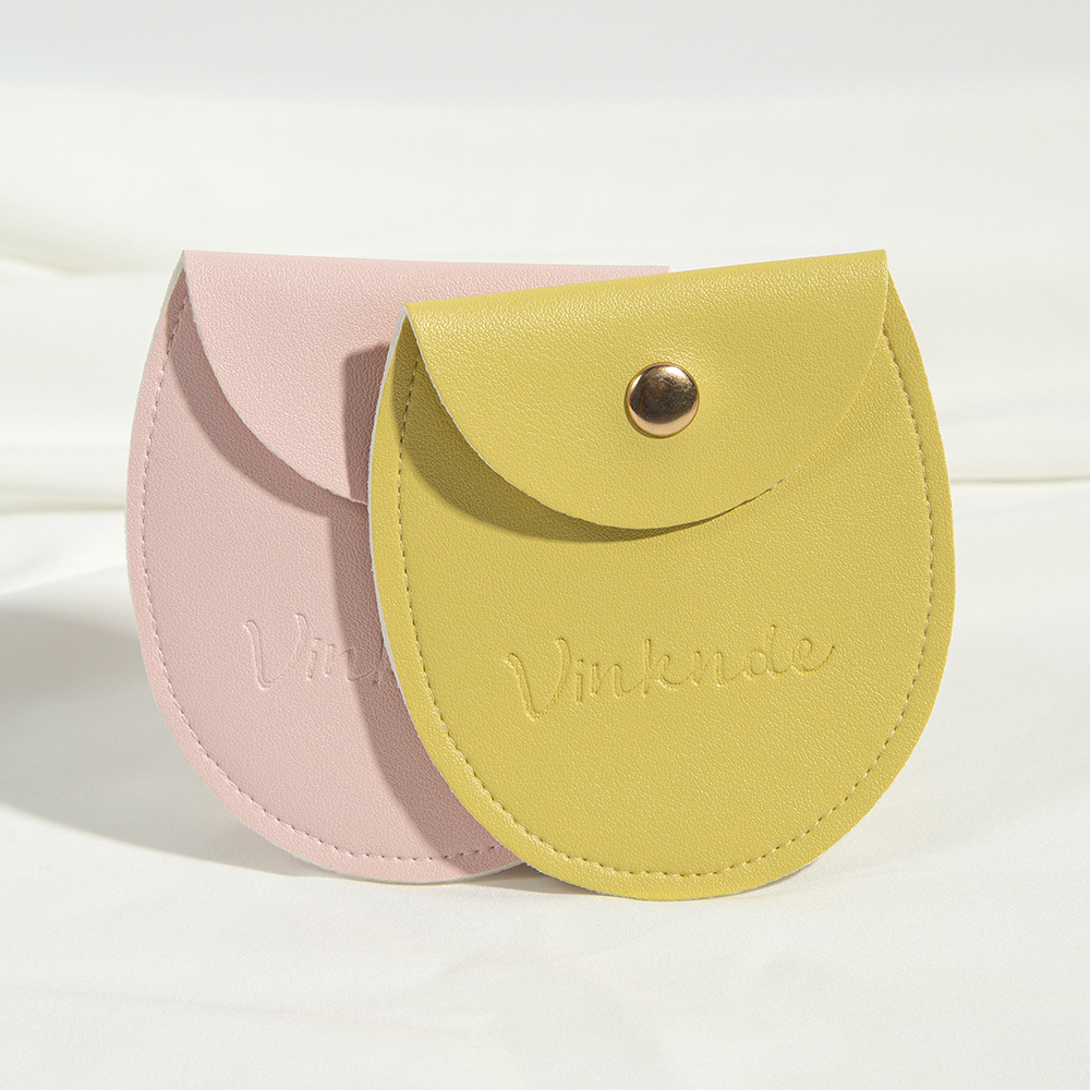 1 Piece Pu Leather Simple Style Daily Solid Color Jewelry Packaging Bags display picture 6