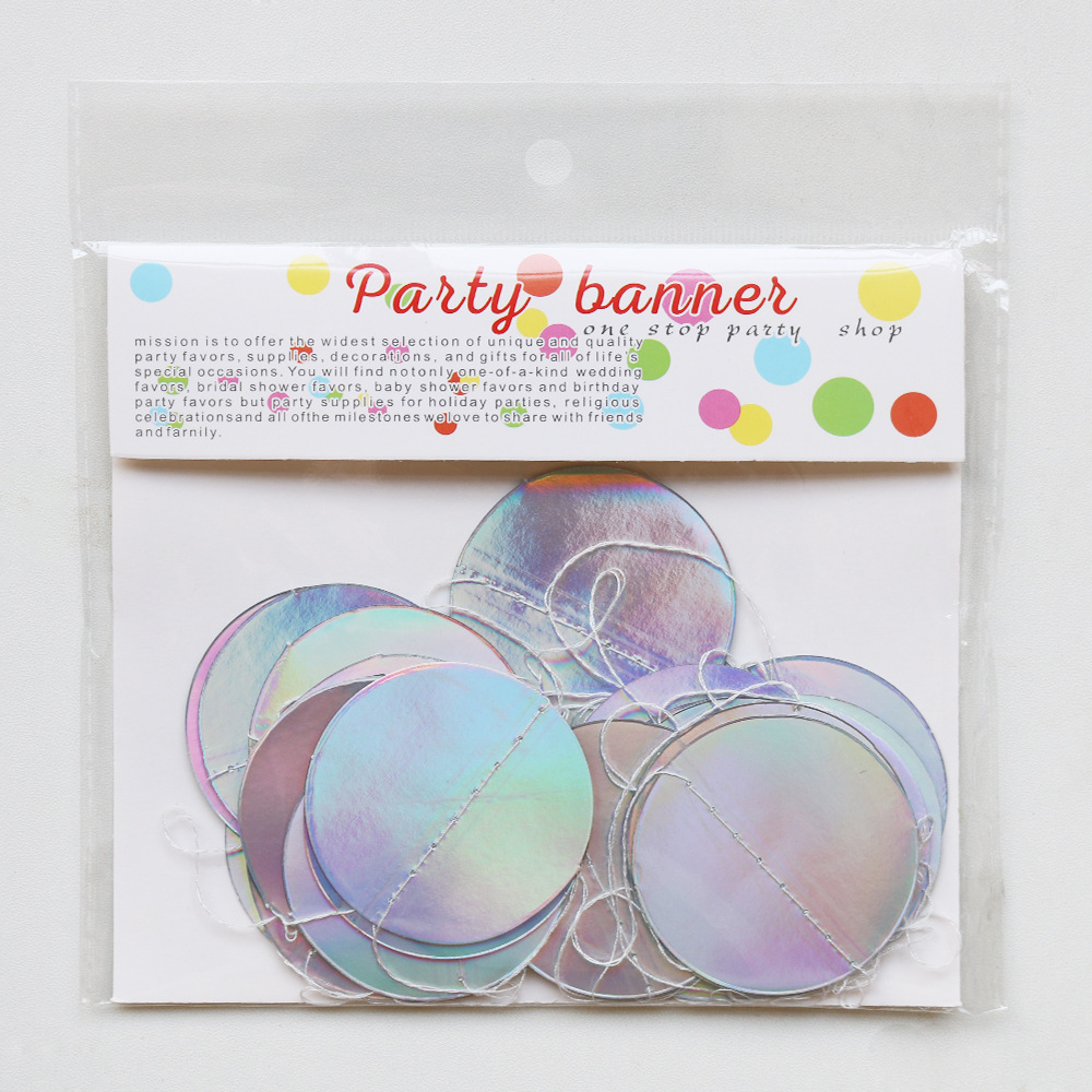 2米镭射银圆片包装图