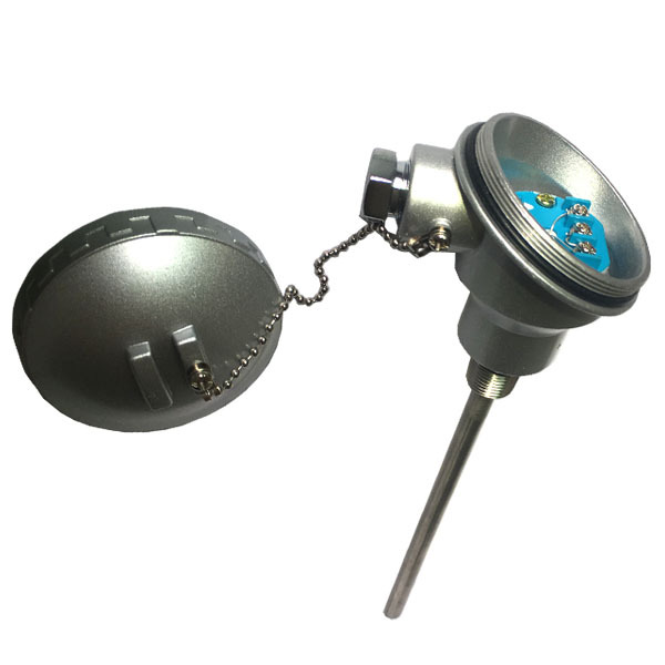 带变送器一体化热电偶4-20MA变送SBWR-130温度传感器不锈钢热电阻