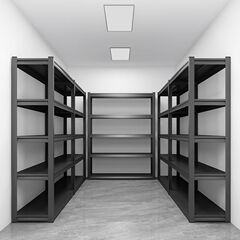 棚棚棚多層床置き家庭用物置間収納棚ベランダスーパー倉庫商用アングル鉄棚